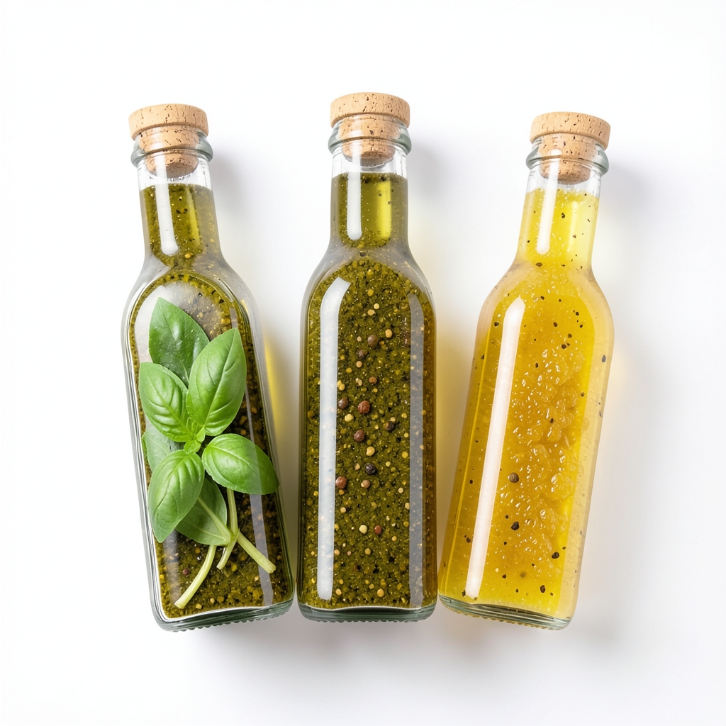 Set d'Huiles d'Olive Aromatisées Artisanales