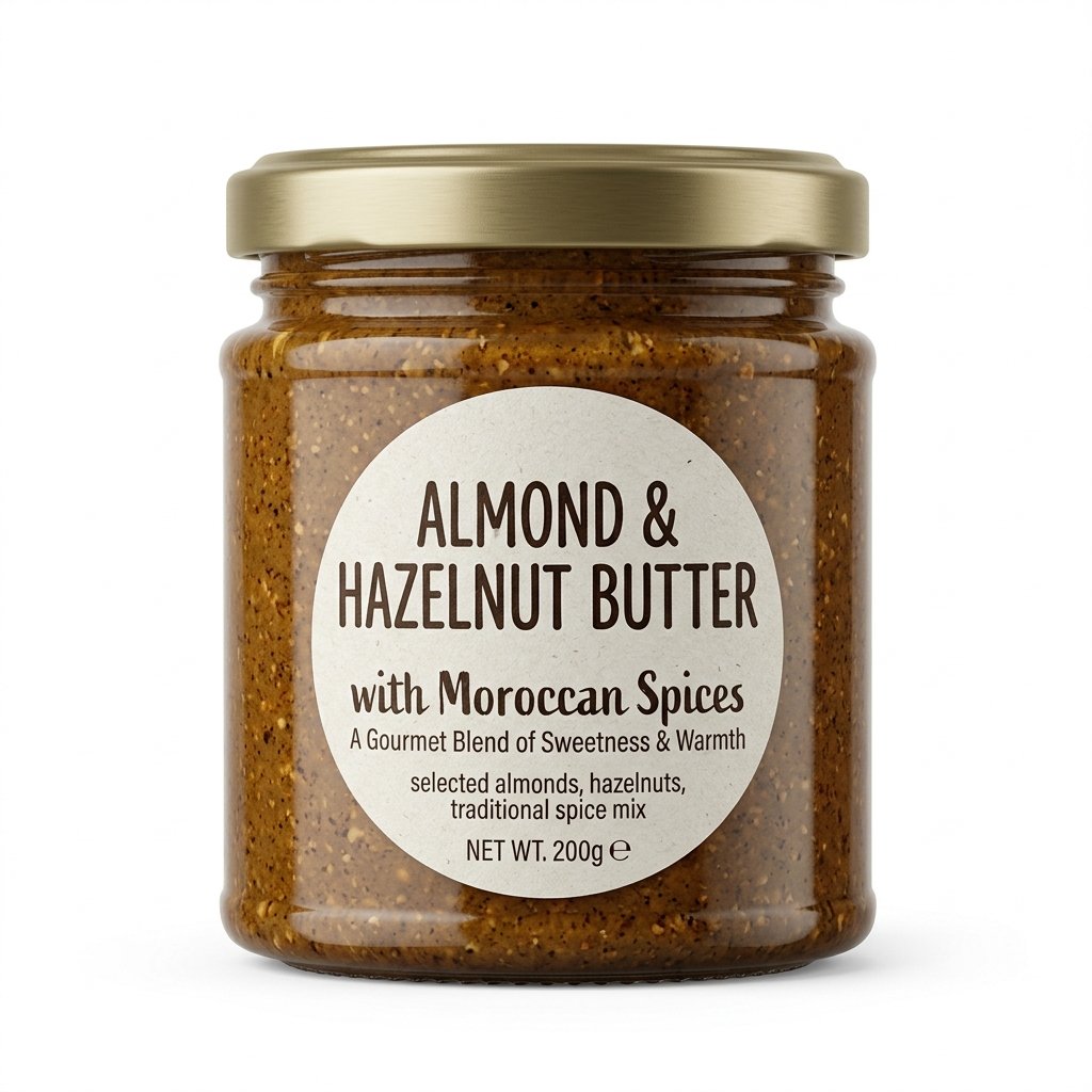 Beurre d'Amande et Noisette aux Épices Marocaines
