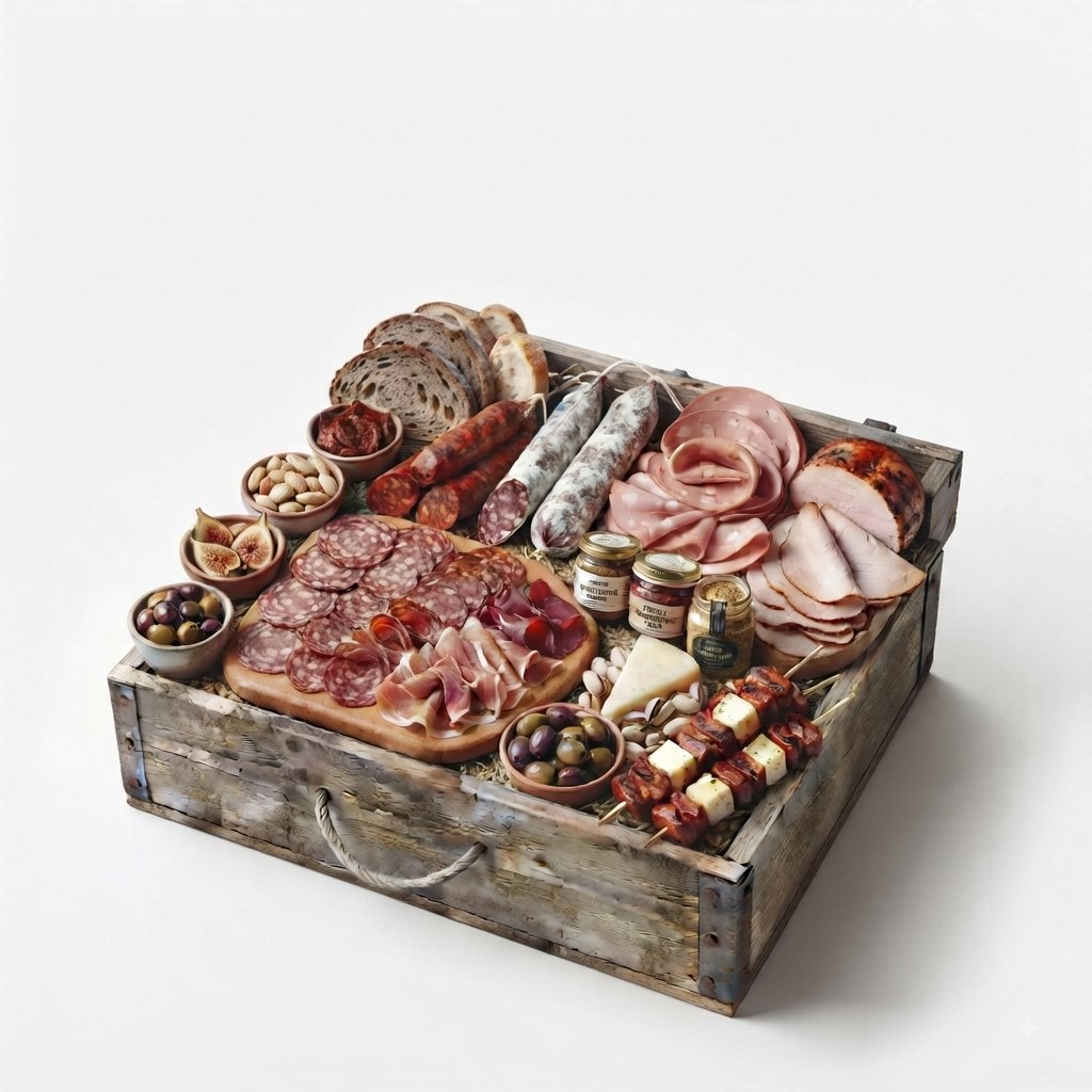 Boîte Charcuterie Artisanal 12 kg