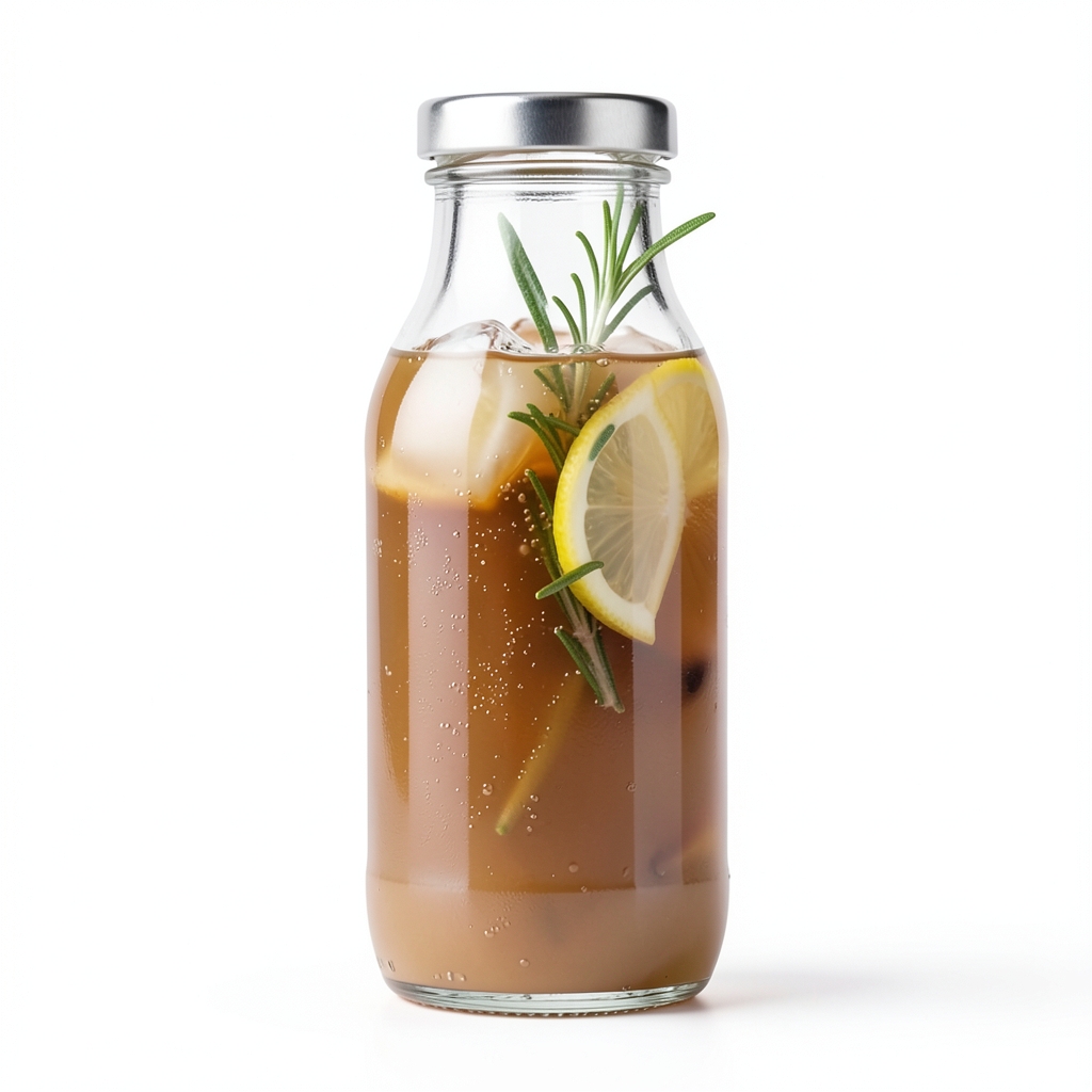 Café glacé aromatisé au romarin et citron 250 ml