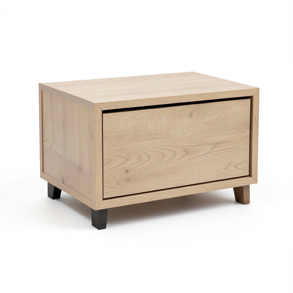 Commode latérale compacte à tiroir caché