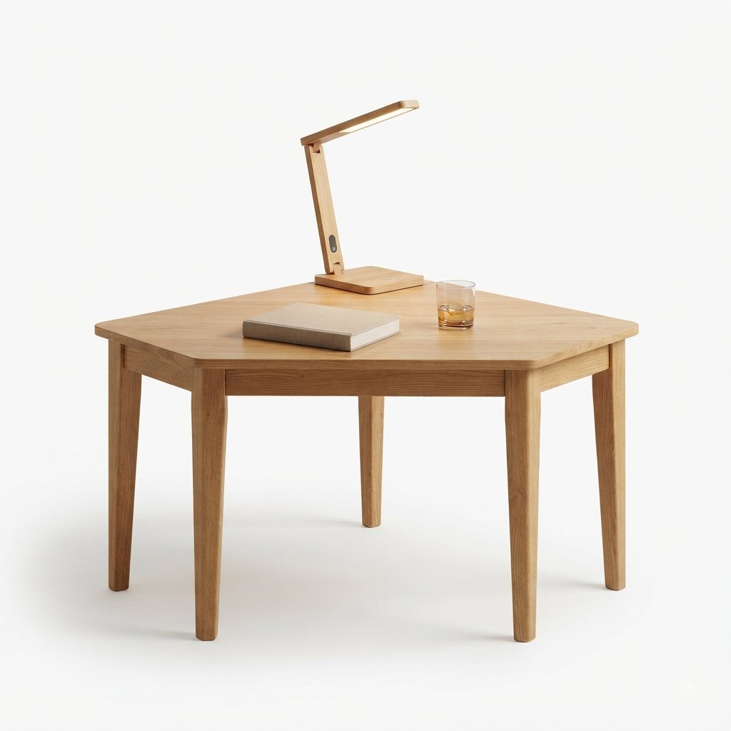 Table de lecture d’angle en bois massif