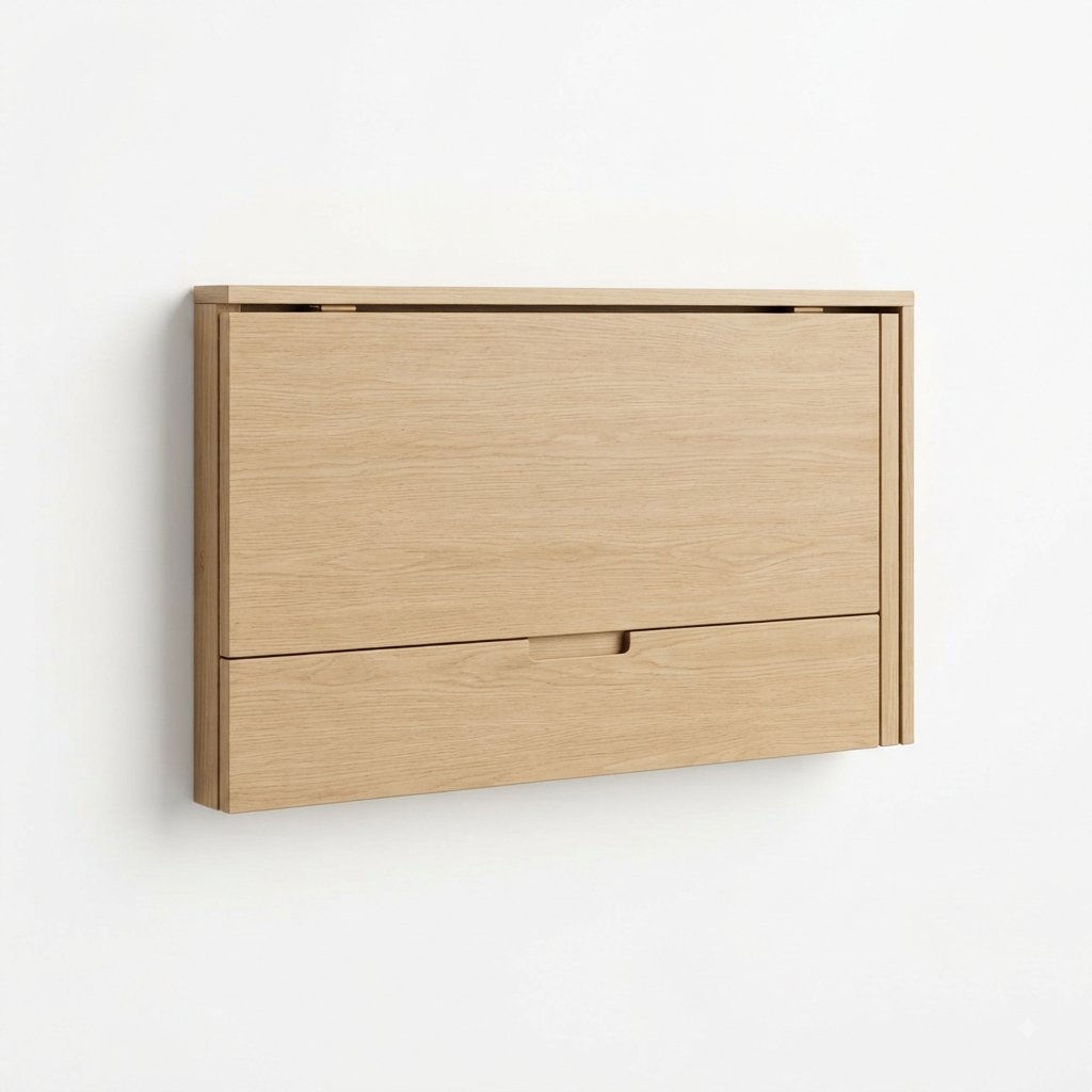 Bureau Murale Pliable avec Rangement