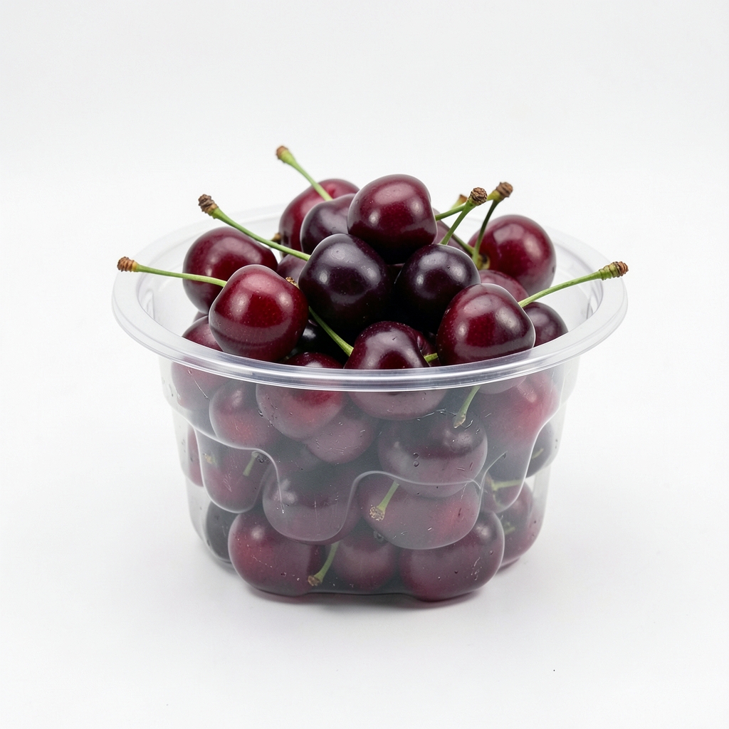 Cerises Douces Gourmet en Récipient Écologique