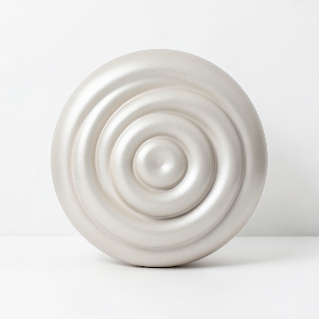 Portrait Spiralé en Céramique Minimaliste