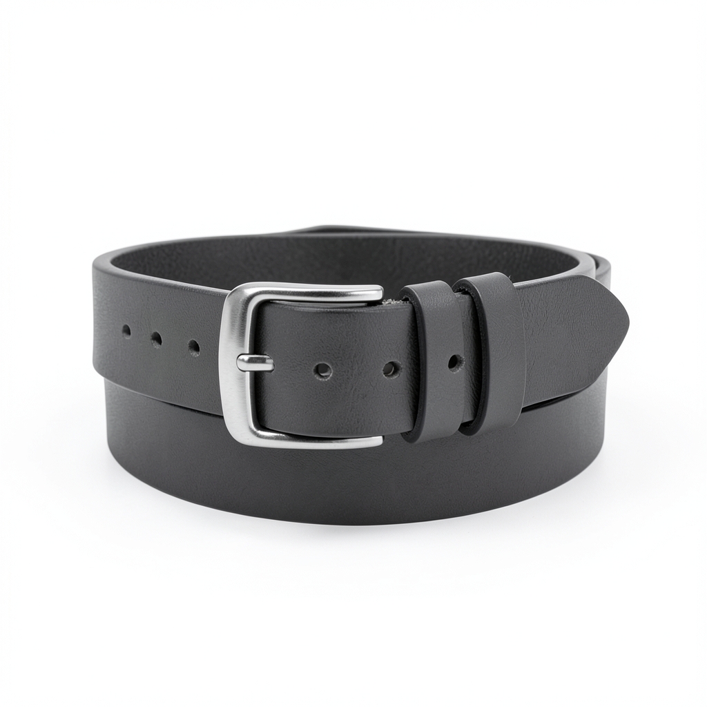 Ceinture Minimaliste en Cuir Ajustable