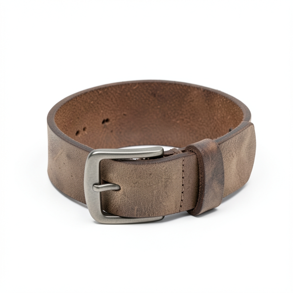 Ceinture utilitaire en cuir minimaliste
