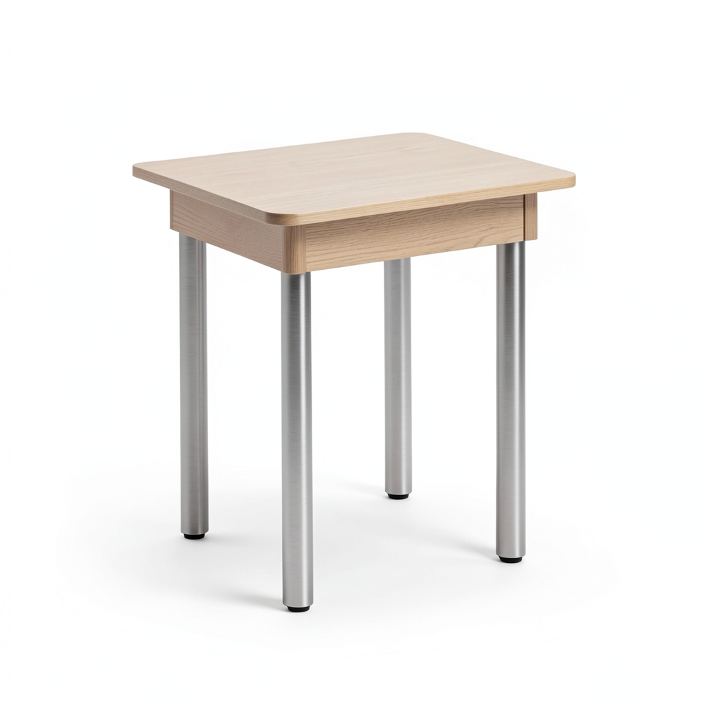 Table d'appoint minimaliste en bois