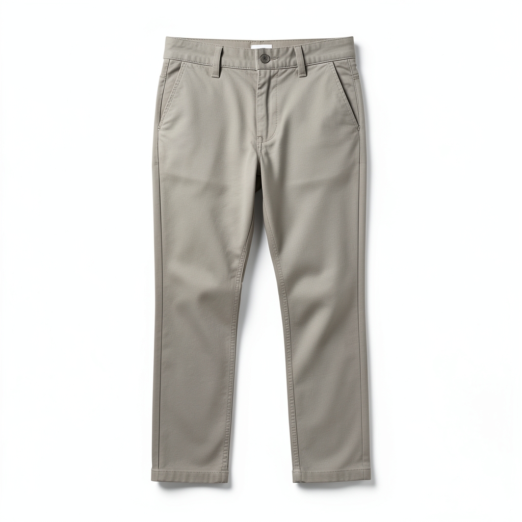 Pantalon Chino Slim en Coton Biologique