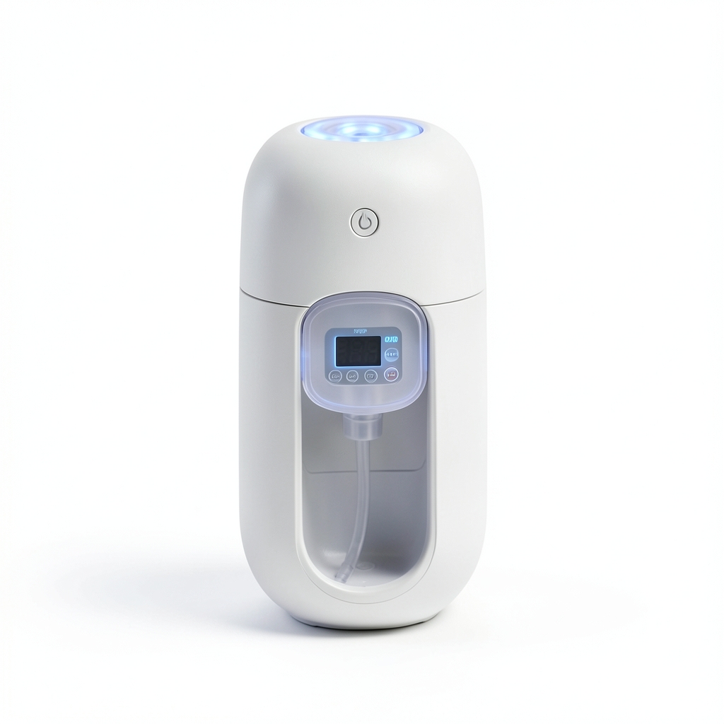 Distributeur portable de désinfectant à main électrique avec stérilisateur UV