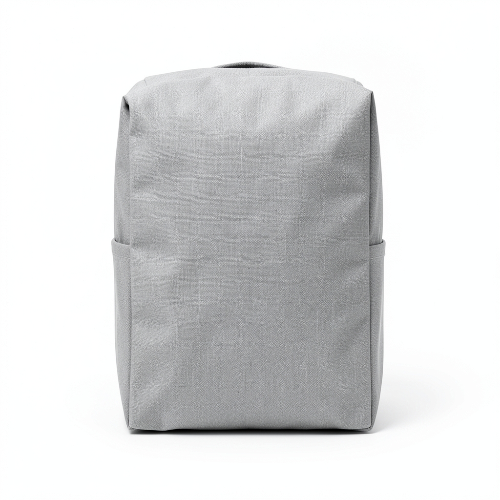 Sac à dos pliable en tissu recyclé