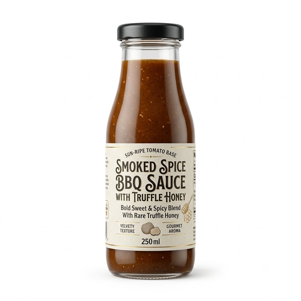 Sauce BBQ aux épices fumées et miel de truffe