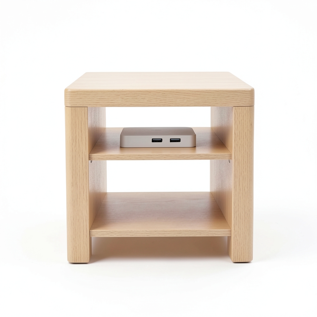 Table d’appoint avec station de recharge