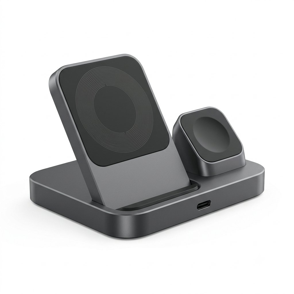 Station de charge sans fil 30W pour smartphone et montre