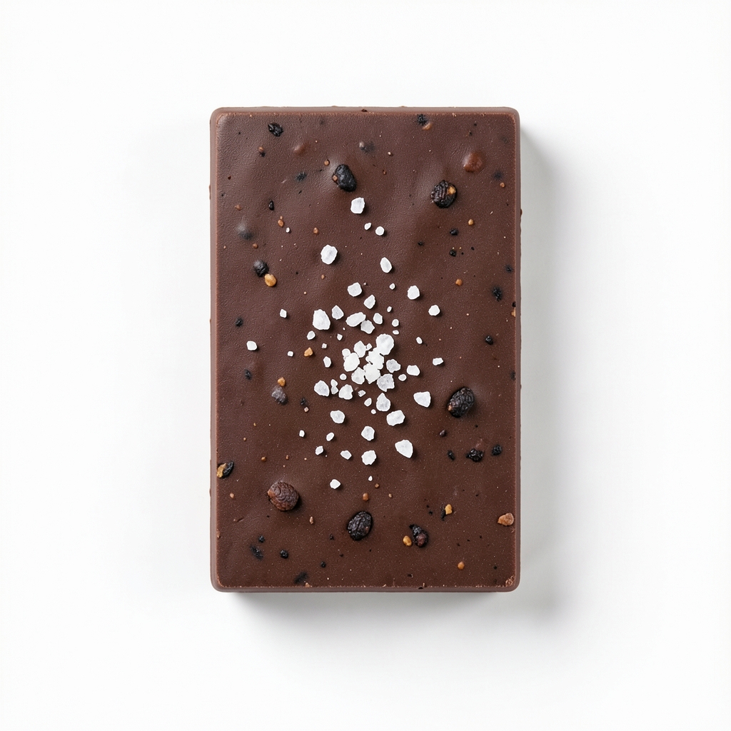 Barre de Chocolat Noir 70% Cacao à la Truffe et Sel Marin