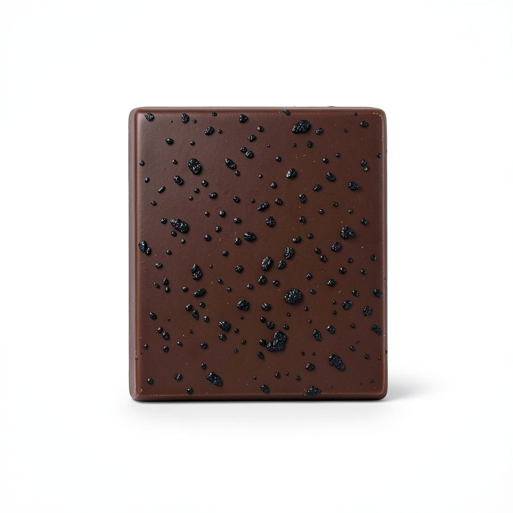 Barre de Chocolat Noir 70% Cacao Infusée à la Truffe