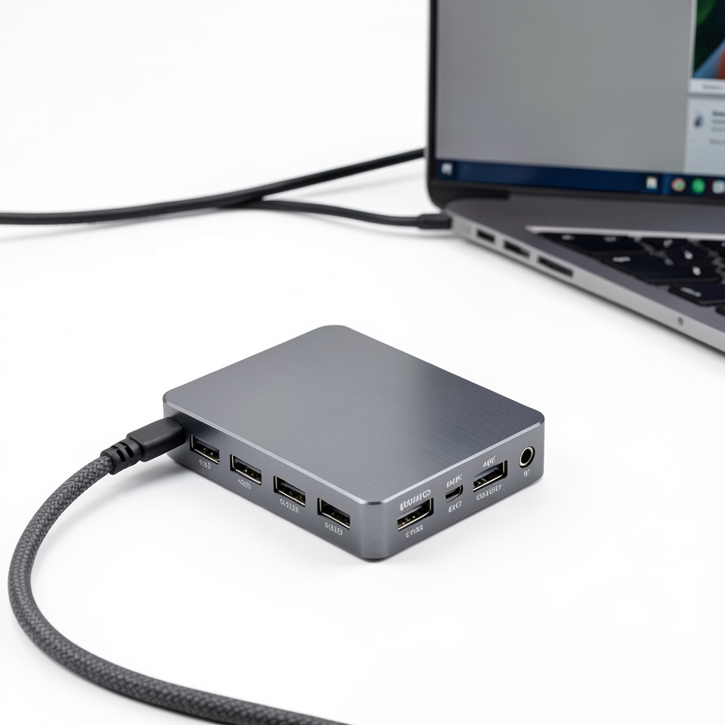 Hub USB‑C 4K DisplayPort 60W